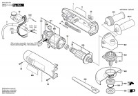 Bosch 0 603 404 801 Pws 8-125 Ce Angle Grinder 230 V / Eu Spare Parts